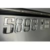 Custom Boat Registration Numbers & Letters (Two Sets) Marine Grade Decals (Plain Chrome, 3")