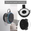 ECSiNG Wall Mounted Stand Holder Claw Shaped Speaker Bracket Smart Speaker Wall Mounting Bracket Compatible with Echo Dot 3 4 Smart Home Speaker Assistant, Black