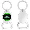 Seattle Seahawks Bottle Opener Keychain Round