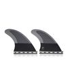 Futures Qd2 Honeycomb 4.15 Flat Fin Large Dark Grey Black