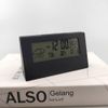 Alarm Clock, 2 Colors, Loud Table, Digital Clock, Clock, Alarm Clock, Light, Table Clock (Black)