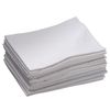 ECR4Kids Cot Sheet, Toddler Size, Rest Time Accessories, White, 12-Pack