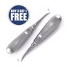 DENTAL CRYER ELEVATOR SET OF 2 - RIGHT & LEFT  DENTAL TOOTH EXTRACTION TOOLS KIT