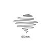 STAEDTLER 700 M Mars matic Tuschezeichner, blau, 0,5mm