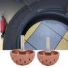 2Pcs Tungsten Buffing Wheels, Bowl Type Grinding Head Tungsten Steel Buffing Wheel for Tire Repair,Grinding Pad Grinder Power tool Accessories