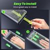 WSKEN [Replacement for iPhone 15 Pro 24° Privacy Screen Protector - 10 Pack (WITHOUT INSTALLING KIT)
