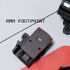 Monstrum Hypergrip Red Dot Riser Mount with QD Quick Release | Compatible with RMR Footprint | 2.26" Center Height