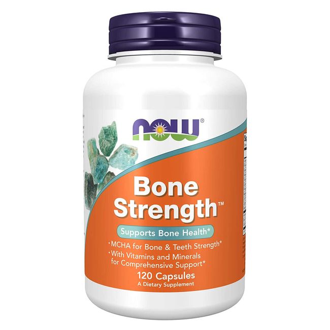 NOW FOODS Bone Strength - 120 Capsules