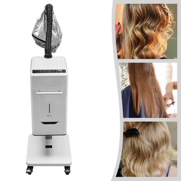 Nano Hair Steamer Machine, 110V 500W Professional Nano Hair Steamer/Hair Oil Machine Stand Up Base Salon Spa Equipment Vertical Powerful Nano Hair Steamer