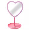 Glam & Style Rose Pink Heart Mirror