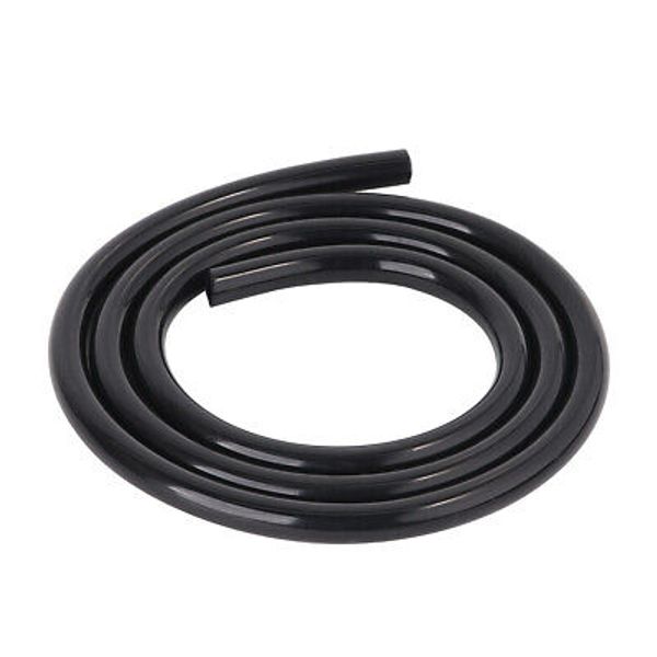 LokoCar 6mm 1/4" Silicone Vacuum Tubing 5FT Universal Hose Line Pipe Black