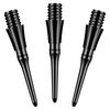 CyeeLife 2BA Thread Soft Tip Dart Points - Plastic Dart Tips - 1000 Pack Premium Replacement Dart Accessories