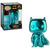 Funko Pop! DC Batman 80 Years Teal Chrome Batman 2019 Shared Sticker Exclusive SDCC
