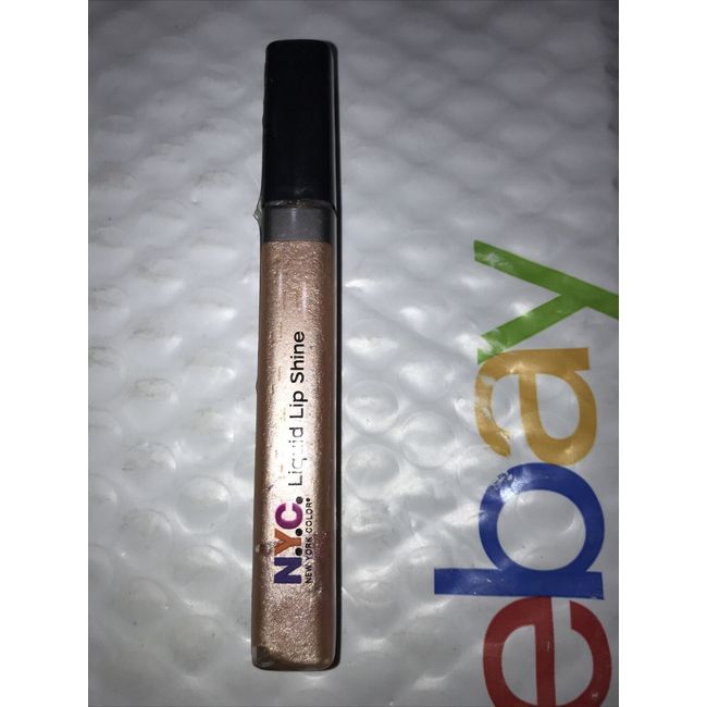 NYC New York Color LIQUID LIP SHINE 554U SUNGOLD PINK unsealed NWOB