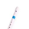 Nuvo N310RDBL Descant Soprano Recorder - White/Blue Trim