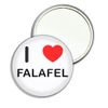 I Love Falafel - 55mm Round Compact Mirror