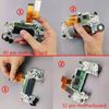 Replacement LCD Screen, High Brightness IPS LCD Screen Backlight LCD Screen Plate Kit for Game Boy Advance