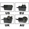 Wireless House Alarm Kit Security System Voice Prompt Backlit Screen US Plug GJ