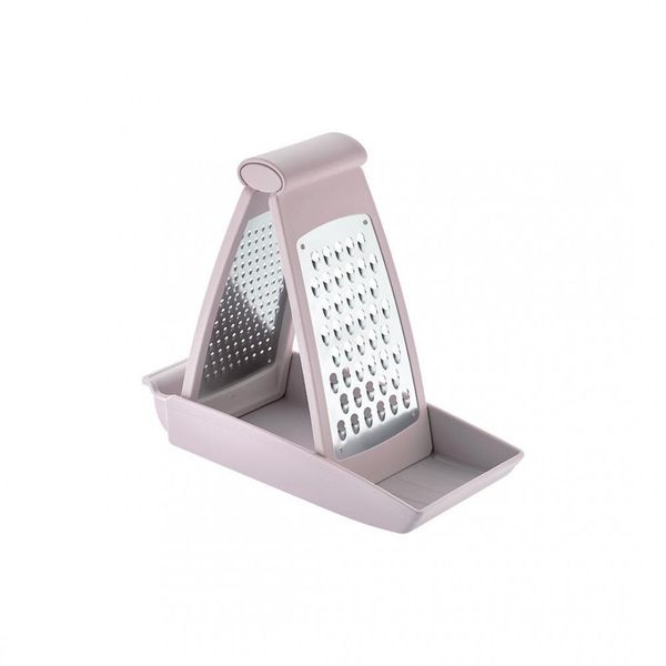 Sofram Smart Grater with Container (pink), Stainless Steel