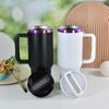 AGH 40oz tumbler with handle (Electroplating Purple-Black)