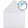 A5/C5 Sets Colourful Folded Card with Envelope, Fully Transparent 10 Sets 10-Kristallweiß