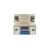 Null Modem Adapter for Serial Cables - DB9 Female to Female