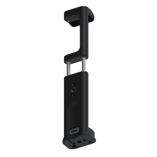 KONDOR BLUE x Tyler Stalman | Stalman Clamp for Vertical Filmmakers | Mobile Phone Rig, Vertical Clamp with 40 Gbps USB-C Adapter, Anti-Twist Mounts & DJI Compatible | Raven Black