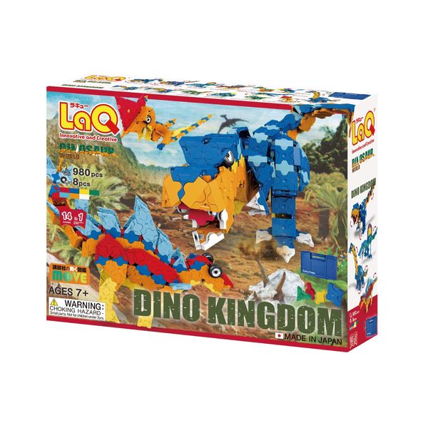 LaQ Dinosaur World Dino Kingdom Model Building Kit