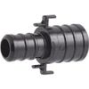 (12)- SharkBite 3/4 In. Barb x 1/2 In. Barb Poly-Alloy PEX Coupling (5-Pack)