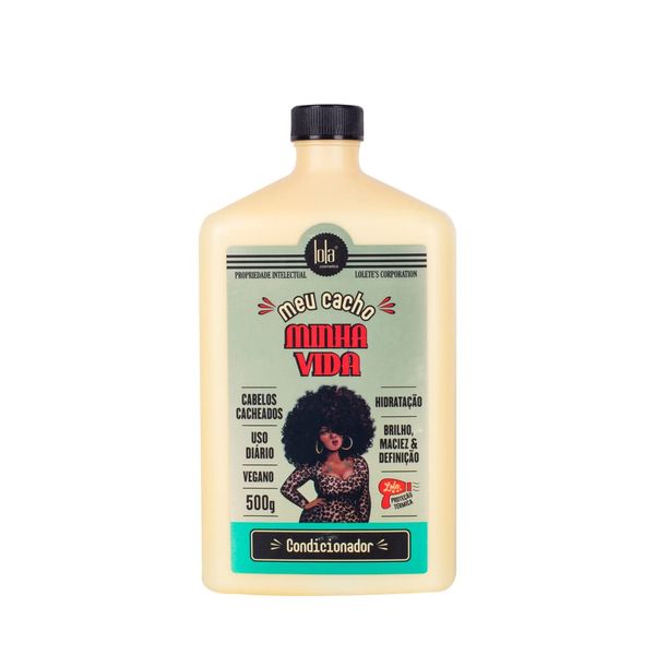 Lola Cosmetics - Mein Lockenleben Conditioner - Patauá Oil & Plant Extracts - Gentle for All Hair Types - For Coloured & Textured Hair - 500 ml