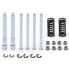 Door Hinge Roller Pin and Bushing Repair Kit with Spring Replacement Front Upper