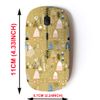 2.4G Wireless Mouse with Cute Pattern Design for All Laptops and Desktops with Nano Receiver - Bunny Forest