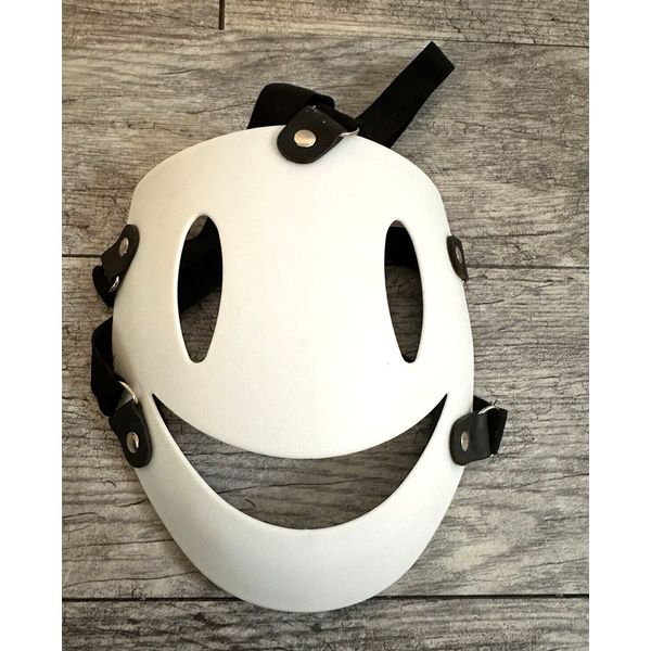 High-Rise Invasion Cosplay Mask Sniper Mask Tenkuu Shinpan Mask White Smile