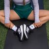 Cushioned Quarter Socks (3-Pair) over the ankle fit with arch compression