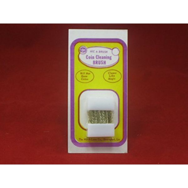 Nic-A-Brush Coin Cleaning Brush
