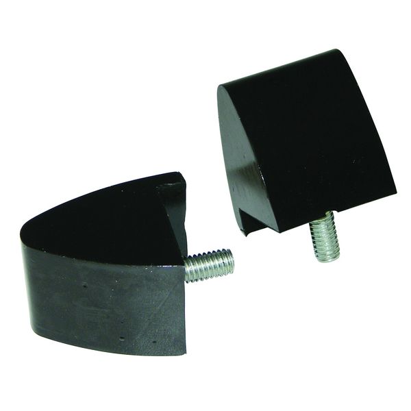 Prothane (6-1303-BL) 64-73 Ford Mustang Front Bump Stops - Black