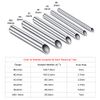 DJCIW 00G Receiving Tubes for Piercing Needles, 316L Surgical Stainless Steel Holding Piercing Tool for Ear Nose Septum Belly Cartilage Daith Rook Piercing (10mm)