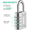 Number Code Lock for School Locker & Gym Gate - Coded Padlock Locker Lock