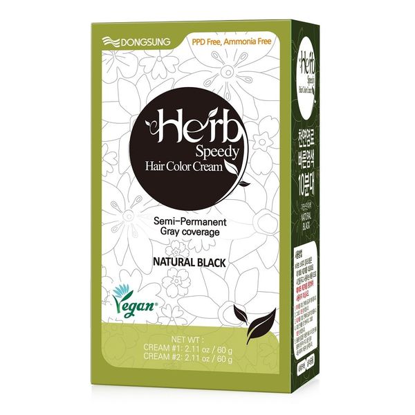Herb Speedy Color Cream (Natural Black)