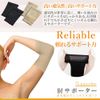 cutm Elbow Supporter, Set of 2, Includes Instruction Manual, Black, Strong Support