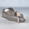 Archer Watch Straps - Top Grain Leather Quick Release Watch Straps (Pewter Gray/Matched Thread, 20mm)