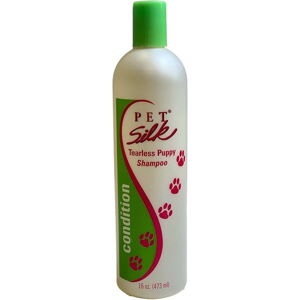 PET SILK TEARLESS PUPPY SHAMPOO 16 OZ