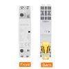 sourcing map AC Contactor 20A 2 Pole 2NO 230V Load and Lighting Circuit Control DIN Rail Mount