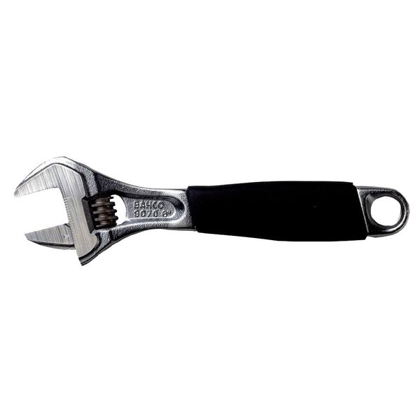 Bahco 9071 PC 8-Inch "Ergo" Adjustable Wrench - Multi-Colour