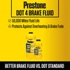 Prestone AS800Y DOT 4 Synthetic Brake Fluid - 12 oz.