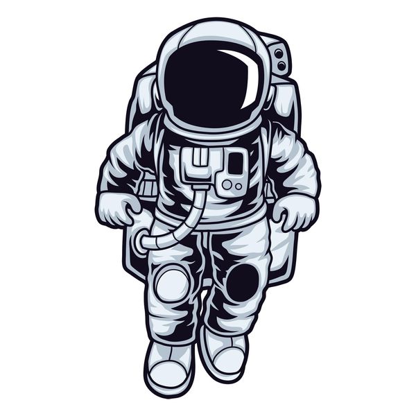 ROTH Astronaut Embroidered Iron On Patch