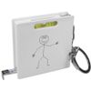 Azeeda 'Stick Man' Keyring Tape Measure/Spirit Level Tool (KM00004740)
