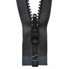 YKK Reversible Zip, No. 580 Black, 76 cm Length