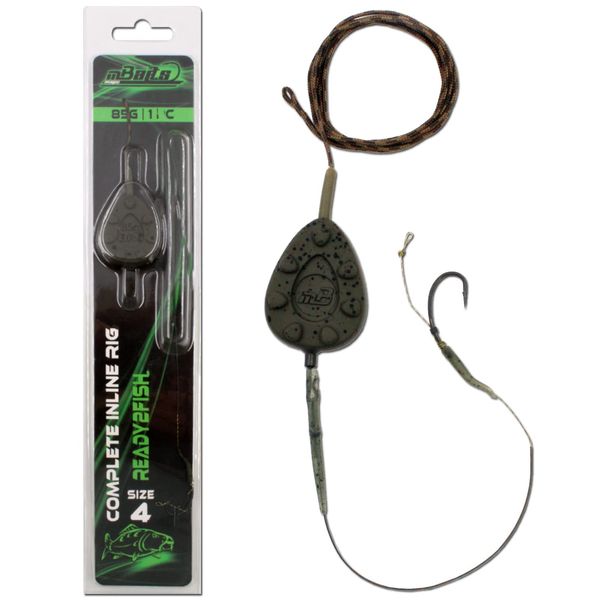 Angel-Berger Magic Baits Ready2Fish Complete Inline Rig Carp Assembly Carptackle