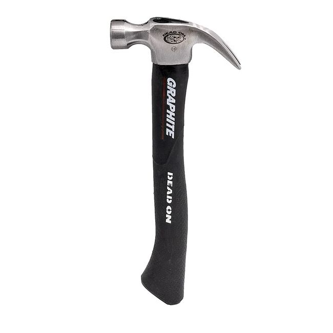 Dead on Tools do16-gs Milled Surface Graphite Shaft Hammer, 16 Ounce by Dead On Tools